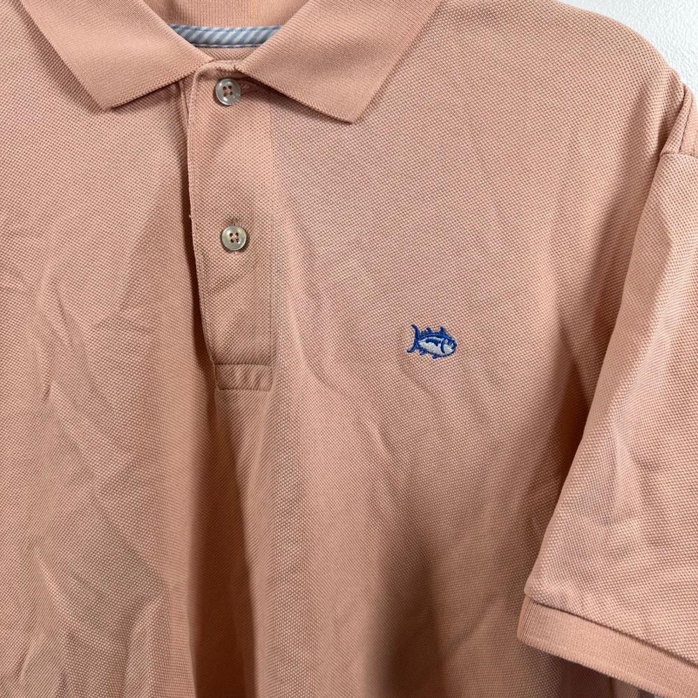 Southern Tide The Skipjack Polo Shirt Short Sleeve Classic Fit Size M